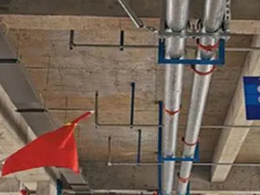 莱山管廊支架的安装方法